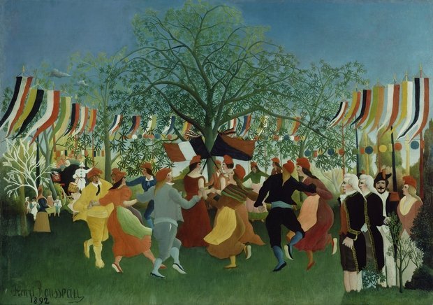 Henri Rousseau Le centenaire de l'indépendance (1892)